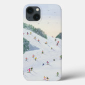 Ski-vening 1995 Case-Mate iPhone case (Achterkant)