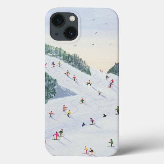 Ski-vening 1995 Case-Mate iPhone case (Achterkant)