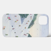 Ski-vening 1995 Case-Mate iPhone case (Achterkant (horizontaal))