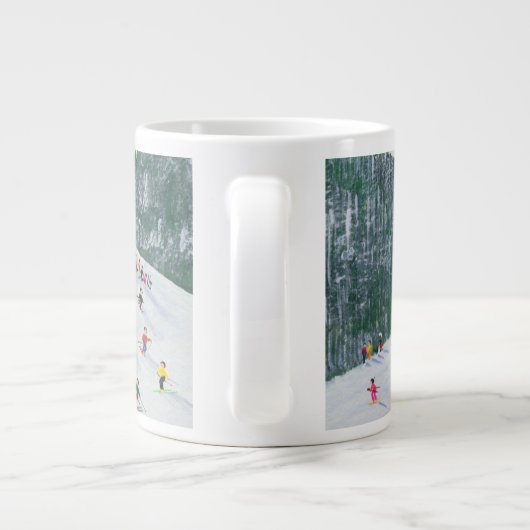 Ski-vening 1995 grote koffiekop (Achterkant)