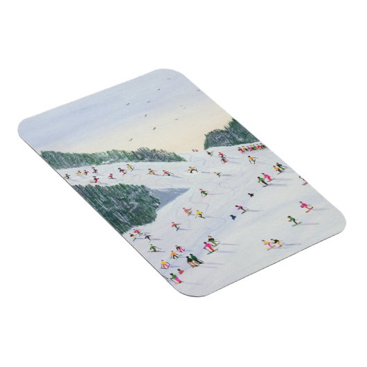 Ski-vening 1995 magneet (Rechterzijde)