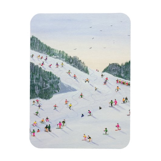 Ski-vening 1995 magneet (Verticaal)