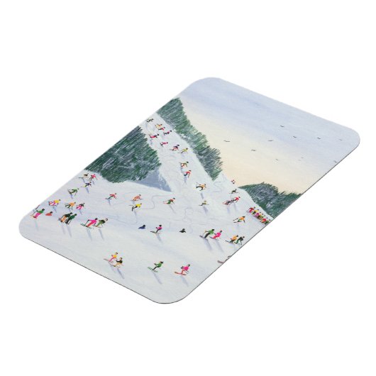 Ski-vening 1995 magneet (Linkerzijde)