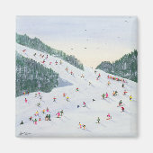 Ski-vening 1995 magneet (Voorkant)