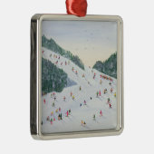 Ski-vening 1995 metalen ornament (Rechts)