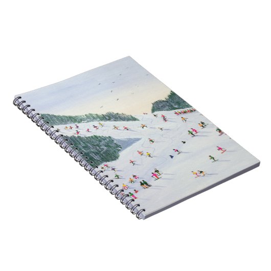 Ski-vening 1995 notitieboek (Rechterzijde)