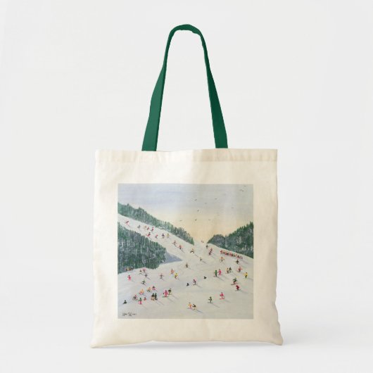 Ski-vening 1995 tote bag (Voorkant)