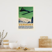Ski Vermont 20x28 Poster (Keuken)