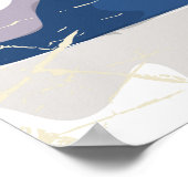 Ski Vermont poster van de retro-vakantie (Hoek)