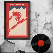 Ski Vermont Resort Burke Mountain Poster