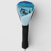 Ski Victory Slogan Golfheadcover (Voorkant)