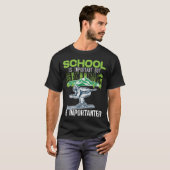 Ski Vintage Slogan Grappige Skier Giftr T-Shirt (Voorkant volledig)
