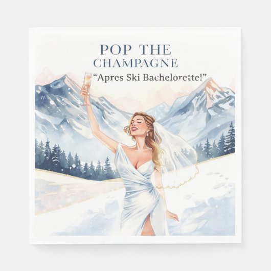 Ski vrijgezellenweekend Bruid op de pistes Servet (Voorkant)