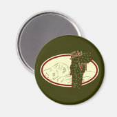 Ski VT Magneet (Voorkant / Achterkant)