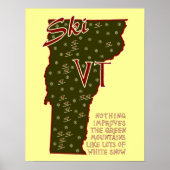 Ski VT Poster (Voorkant)