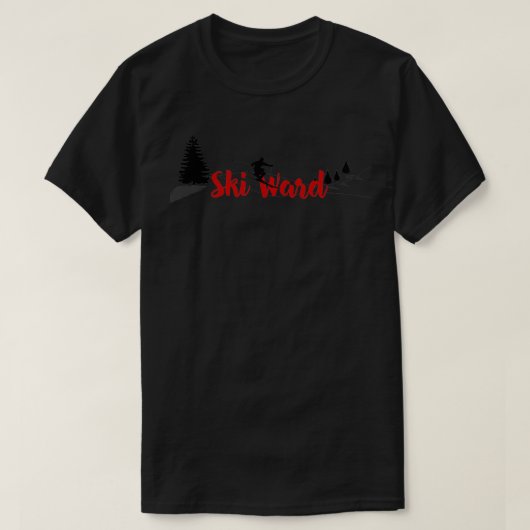 Ski Ward Ski Long T-shirt (Design voorkant)