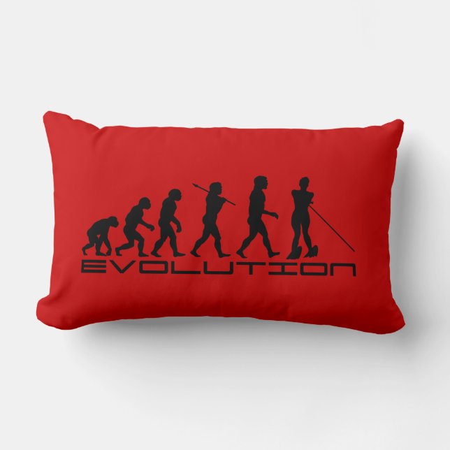 Ski Waterski Sport Evolution Art Kussen (Voorkant)