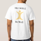 SKI Well Be Well T-shirt (Achterkant)