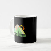Ski Whistler Bc Koffiemok (Voorkant links)