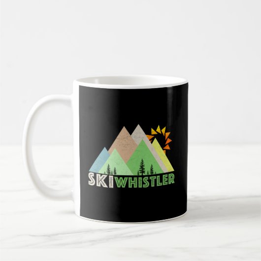 Ski Whistler Bc Koffiemok (Links)