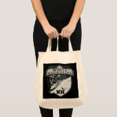 Ski White Mountains, NH Tote Bag (Voorkant (product))