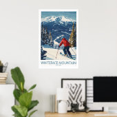 Ski Whiteface NY 1 Poster (Thuiskantoor)