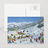 Ski Whizzz. 1991 Briefkaart (Voorkant / Achterkant)