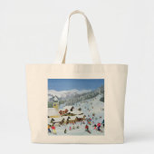 Ski Whizzz. 1991 Grote Tote Bag (Voorkant)