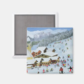Ski Whizzz. 1991 Magneet (Voorkant / Achterkant)