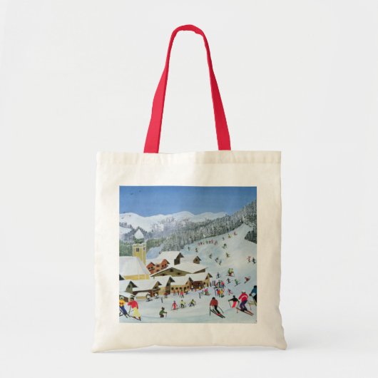 Ski Whizzz. 1991 Tote Bag (Voorkant)