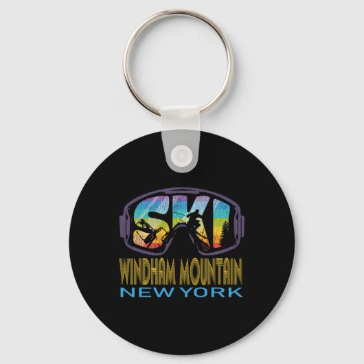 Ski Windham Mountain New York Skiing Vacation  Sleutelhanger (Voorkant)