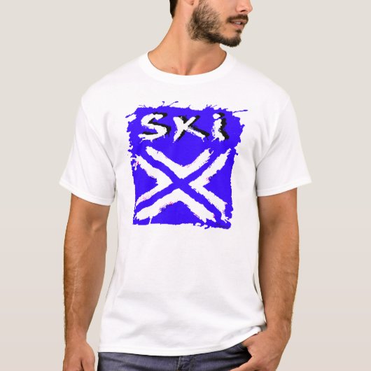 Ski X T-shirt (Voorkant)