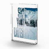 Ski You Later Funny Skiing Winter Sports Gift Fotoblokken (Rechts)