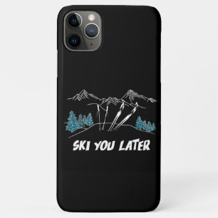 Ski you Later Mountains Winter Sports Case-Mate iPhone Case