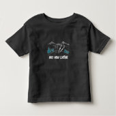 Ski you Later Mountains Winter Sports Kinder Shirts (Voorkant)