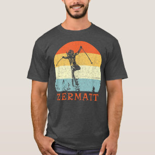 Ski Zermatt,  sneeuwslak in Zwitserland T-shirt