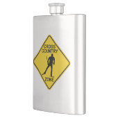 Ski-zone voor landen over land heupfles (Links)