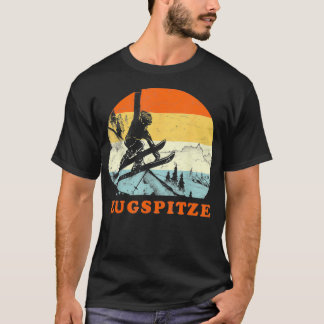 Ski Zugspitze, Duitsland, sneeuwkiemvaccin T-shirt