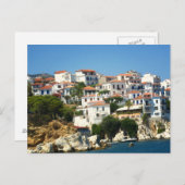 Skiathos, Griekenland Briefkaart (Voorkant / Achterkant)