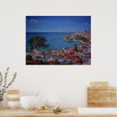 Skiathos Harbour 2 Poster (Keuken)