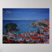 Skiathos Harbour 2 Poster (Voorkant)