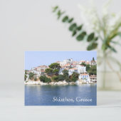 Skiathos Island, Griekenland Briefkaart (Staand voorkant)