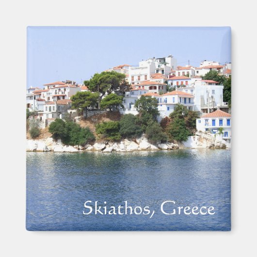 Skiathos Island, Griekenland Magnet (Voorkant)
