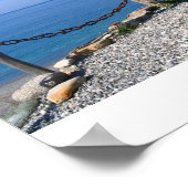 Skiathos Kastro taverna Poster (Hoek)