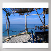 Skiathos Kastro taverna Poster (Voorkant)