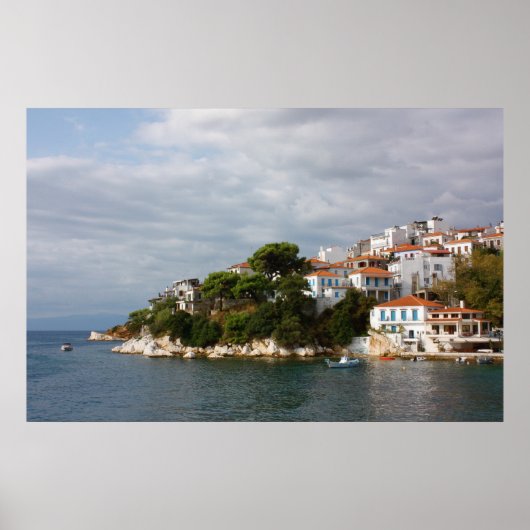 Skiathos Town Poster (Voorkant)