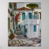 Skiathos Townhouse Poster (Voorkant)