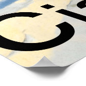 Skibaan in Italië Poster (Hoek)