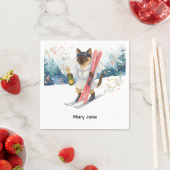 Skibachelorette Party Bruid op de helling Servette Servet (Insitu)