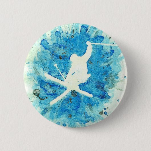 Skibadge Ronde Button 5,7 Cm (Voorkant)